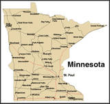 Printable road maps for minnesota commuters.