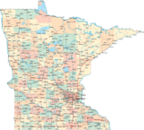 Detailed Minnesota highway maps to print.