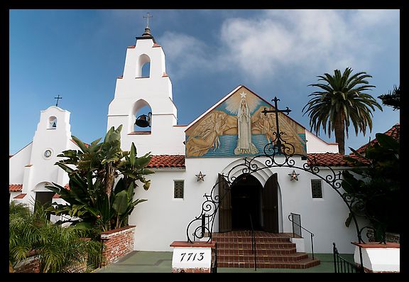 21 Spanish Missions dot the California coast.