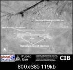 American military base satellite map of Al Asad Iraq.