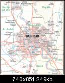 More detailed city map Baghdad image from Iraq.