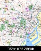 Large detailed Tokyo City Street Map.